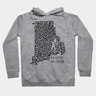 State of Rhode Island Maze Hoodie